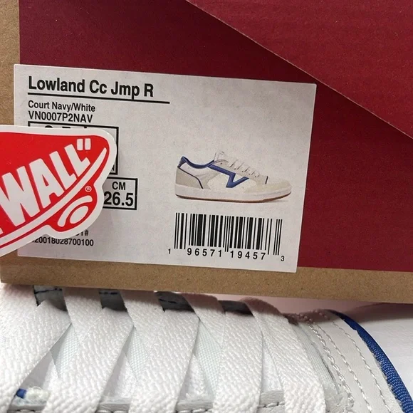 Vans Men’s Lowland Cc Jmp R
Court Navy/White
VN0007P2NAV
Sneakers - Picture 16 of 16